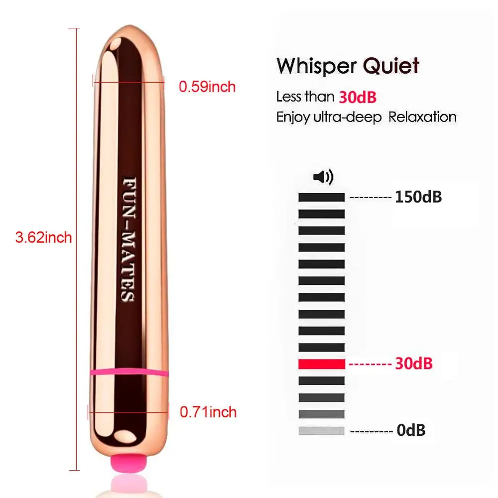 Mini Bullet Vibrator – G-Spot en Clitoris Stimulator - Afbeelding 2