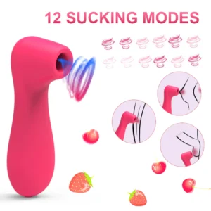 Clitoris Zuig Vibrator – 12 Vibratiestanden