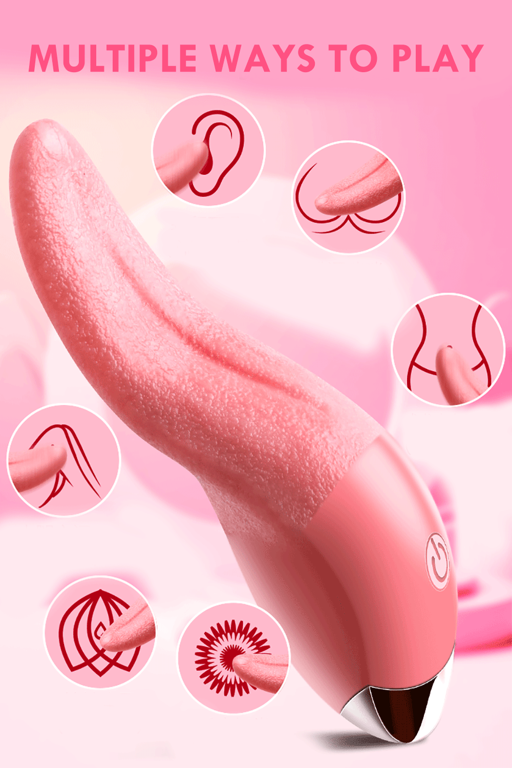 Verwarmde Tong Vibrator - 10 Standen - Afbeelding 5