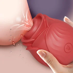 Krachtige Rozen Vibrator – Clitoris en Tepel Zuiger met Vacuüm Stimulatie